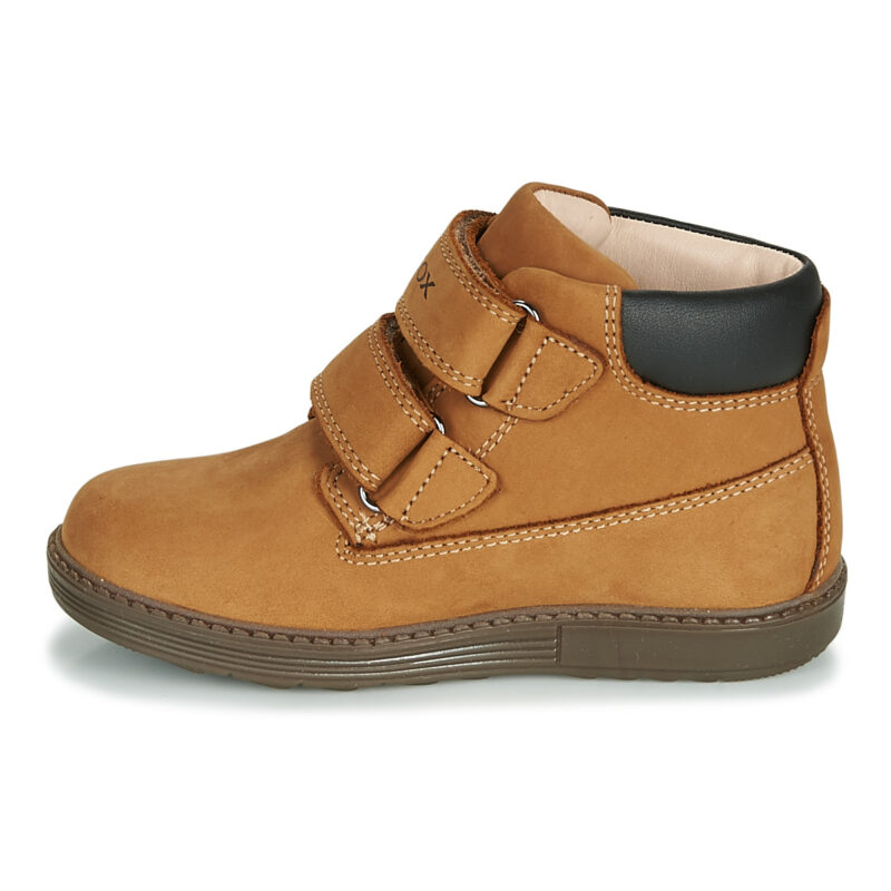 Geox B HYNDE BOY WPF Marrone Boots Bambino - 4