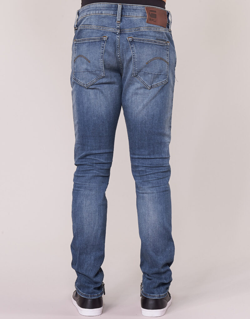 Vaqueros ajustados G-Star Raw 3301 SLIM Pantalones vaqueros ajustados azules para hombre - 5