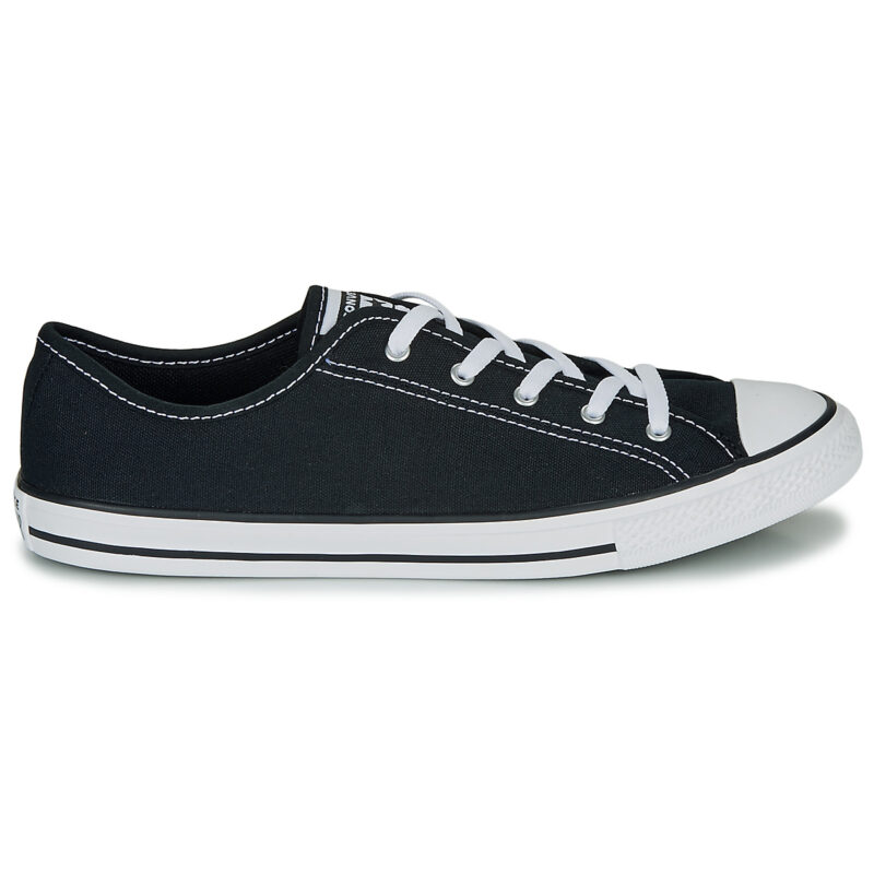 Converse CHUCK TAYLOR ALL STAR DAINTY GS CANVAS OX Nero Sneakers basse Donna - 2