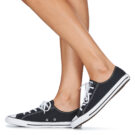 Converse CHUCK TAYLOR ALL STAR DAINTY GS CANVAS OX Nero Sneakers basse Donna - 8