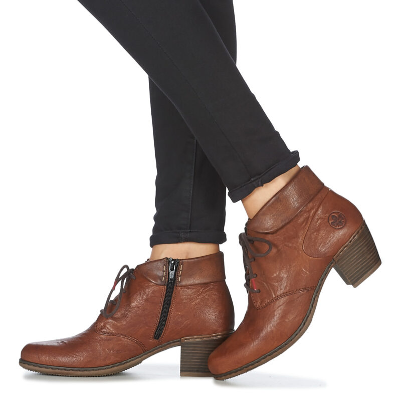 Rieker TESMAN Brown Women's Ankle Boots - 8
