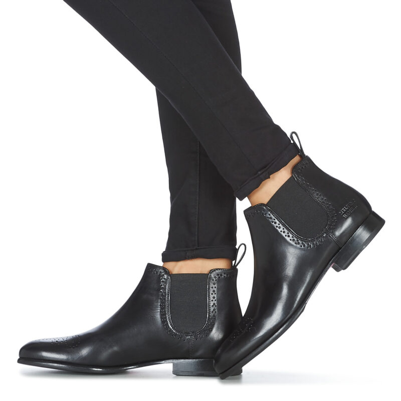 Melvin & Hamilton SALLY Schwarz Damen Stiefeletten - 8