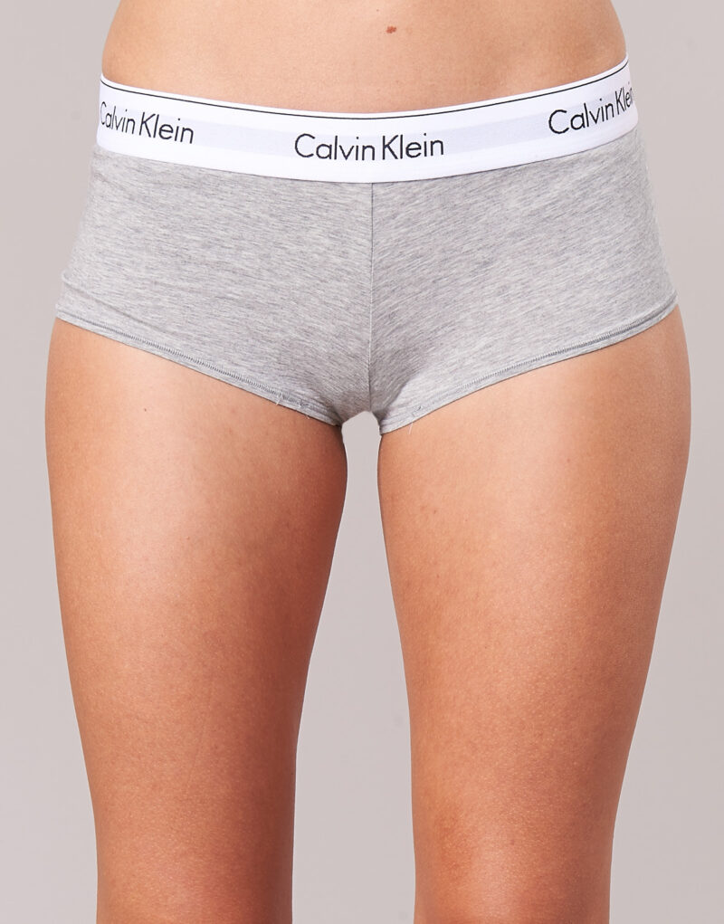 Culotte e boxer  Calvin Klein Jeans  MODERN COTTON SHORT  Grigio -  Culotte e boxer Donna - 4