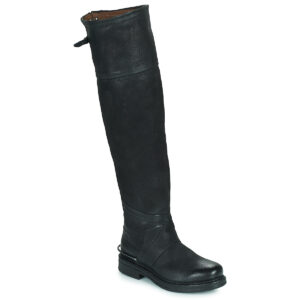 Airstep / A.S.98  BRET HIGH  Nero -  Stivali a metà coscia Donna