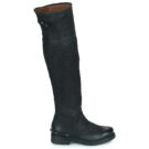 Airstep / A.S.98 BRET HIGH Nero Stivali a metà coscia Donna - 2