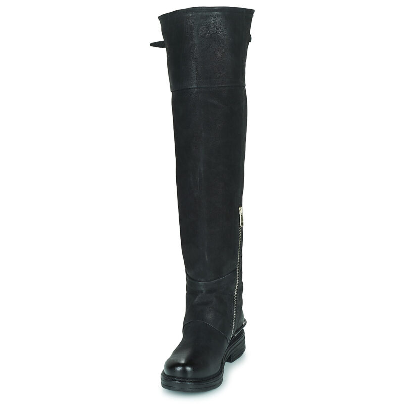 Airstep / A.S.98 BRET HIGH Nero Stivali a metà coscia Donna - 3