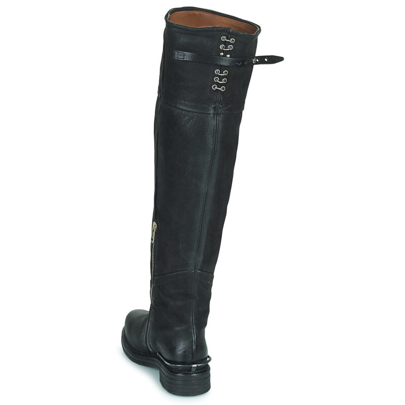 Airstep / A.S.98 BRET HIGH Nero Stivali a metà coscia Donna - 5