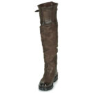Airstep / A.S.98 BRET HIGH Marrone Stivali a metà coscia Donna - 3