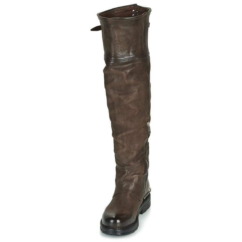 Airstep / A.S.98 BRET HIGH Marrone Stivali a metà coscia Donna - 3