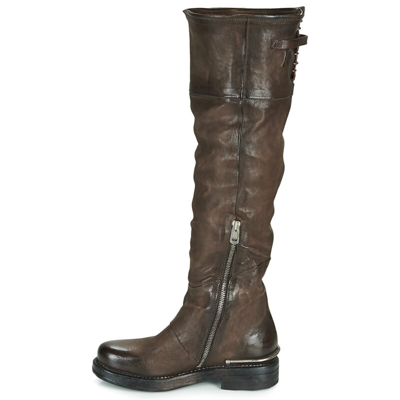Airstep / A.S.98 BRET HIGH Marrone Stivali a metà coscia Donna - 4