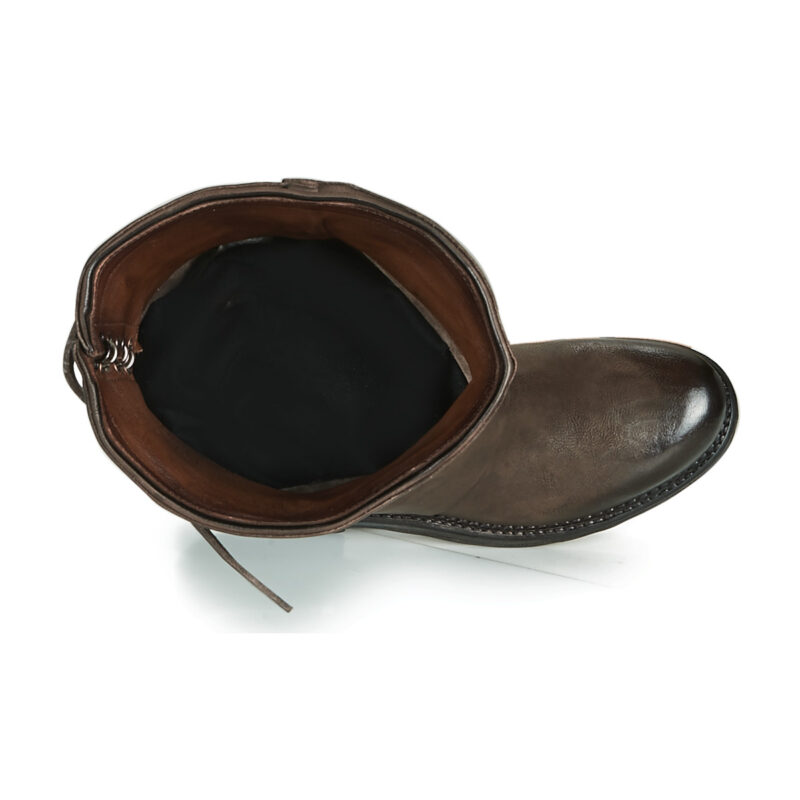 Airstep / A.S.98 BRET HIGH Marrone Stivali a metà coscia Donna - 6