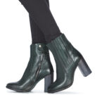 Airstep / A.S.98 FRESH CHELS Gr&uuml;n Damen Stiefeletten - 8