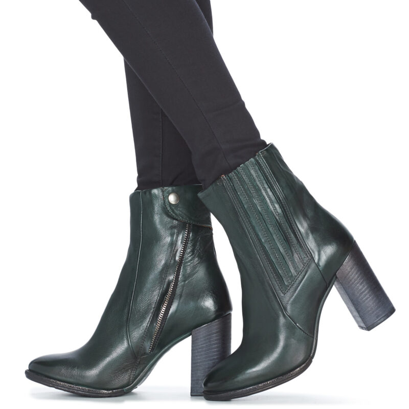 Airstep / A.S.98 FRESH CHELS Gr&uuml;n Damen Stiefeletten - 8