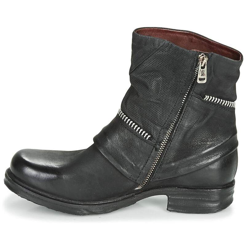 Airstep / A.S.98 SAINT EC ZIP NEW Nero Stivaletti Donna - 4