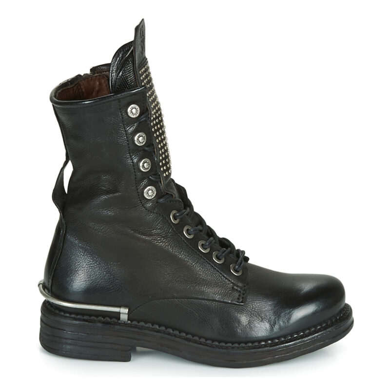 Airstep / A.S.98 BRET METAL Schwarz Damen Stiefeletten - 2