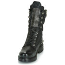 Airstep / A.S.98 BRET METAL Schwarz Damen Stiefeletten - 3