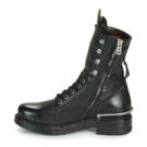 Airstep / A.S.98 BRET METAL Schwarz Damen Stiefeletten - 4