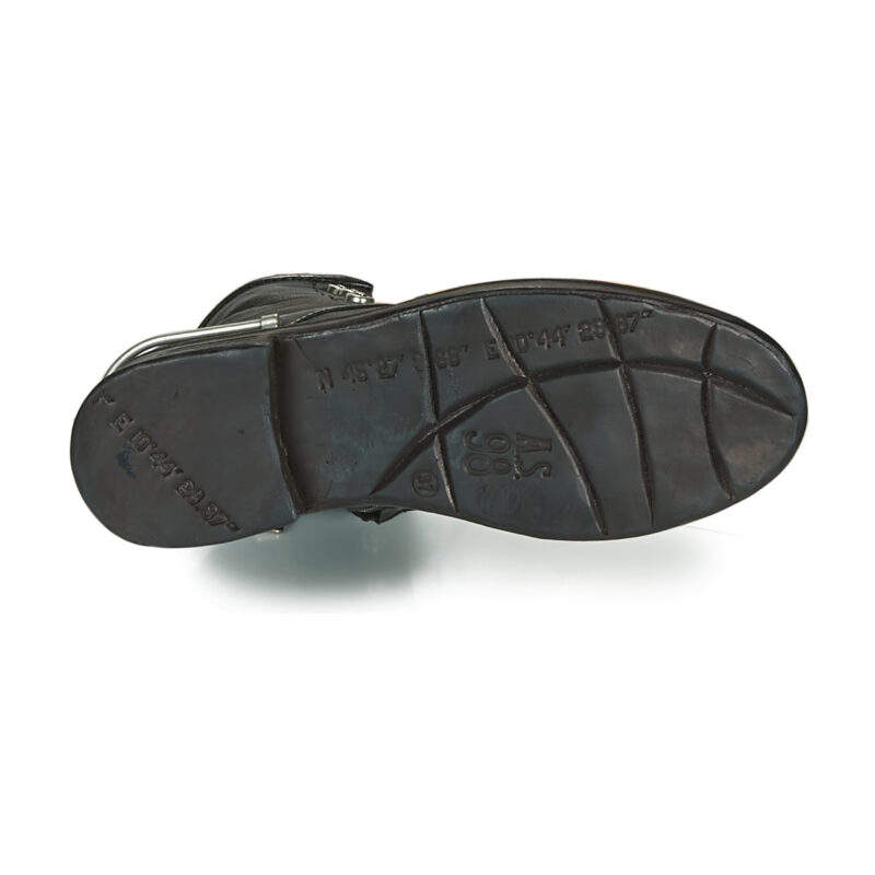 Airstep / A.S.98 BRET METAL Schwarz Damen Stiefeletten - 7