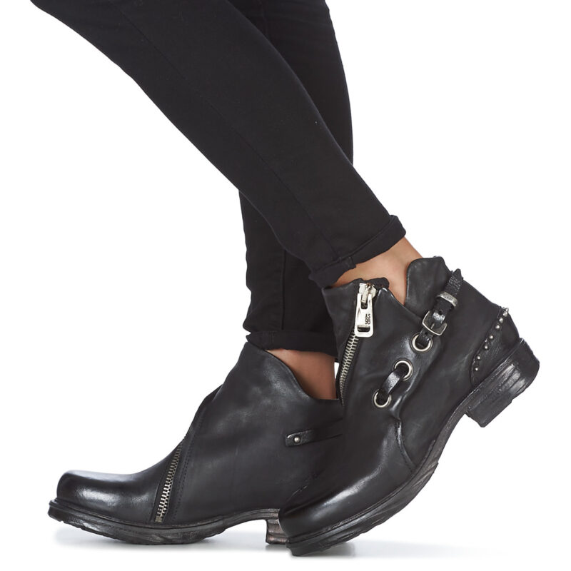 Airstep / A.S.98 SAINT EC CLOU Nero Stivaletti Donna - 8