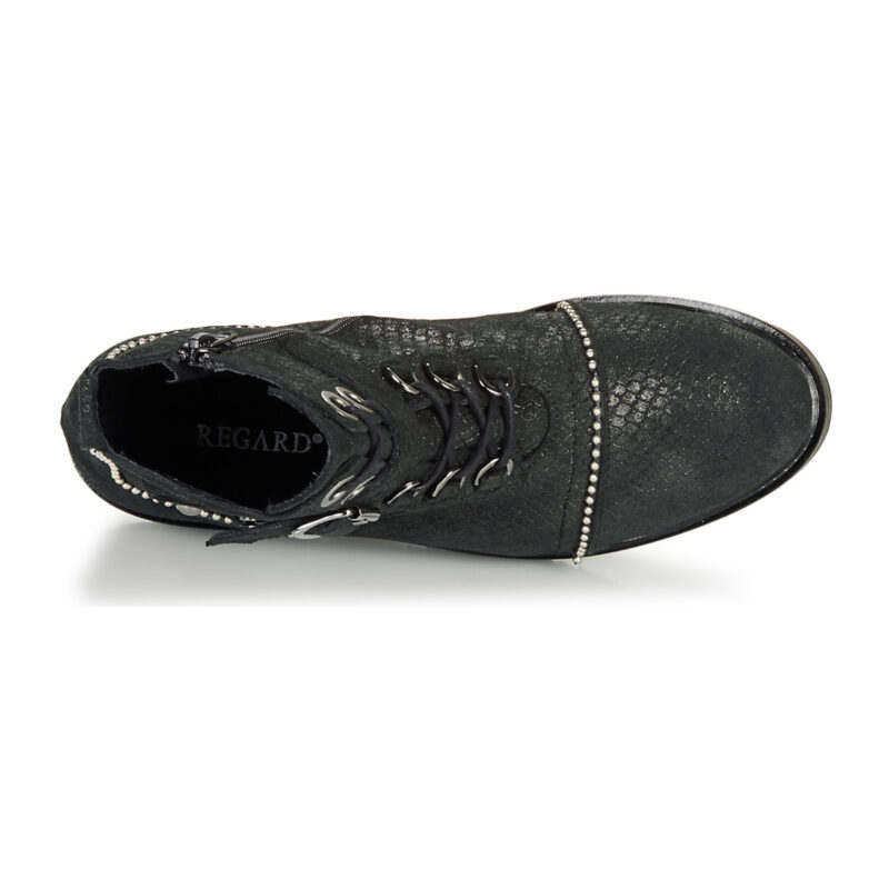 Regard ROCTALY V2 CRTE SERPENTE SHABE Nero Stivaletti Donna - 6