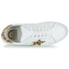 Yurban LAMBANE Wei&szlig; Niedrige Sneaker Damen - 6