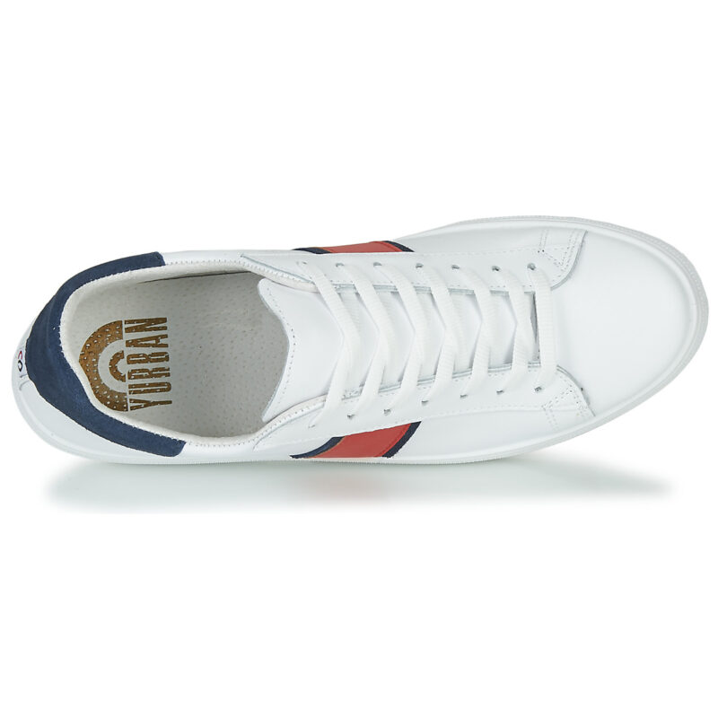 Yurban LOUDE White Men's Sneakers - 6