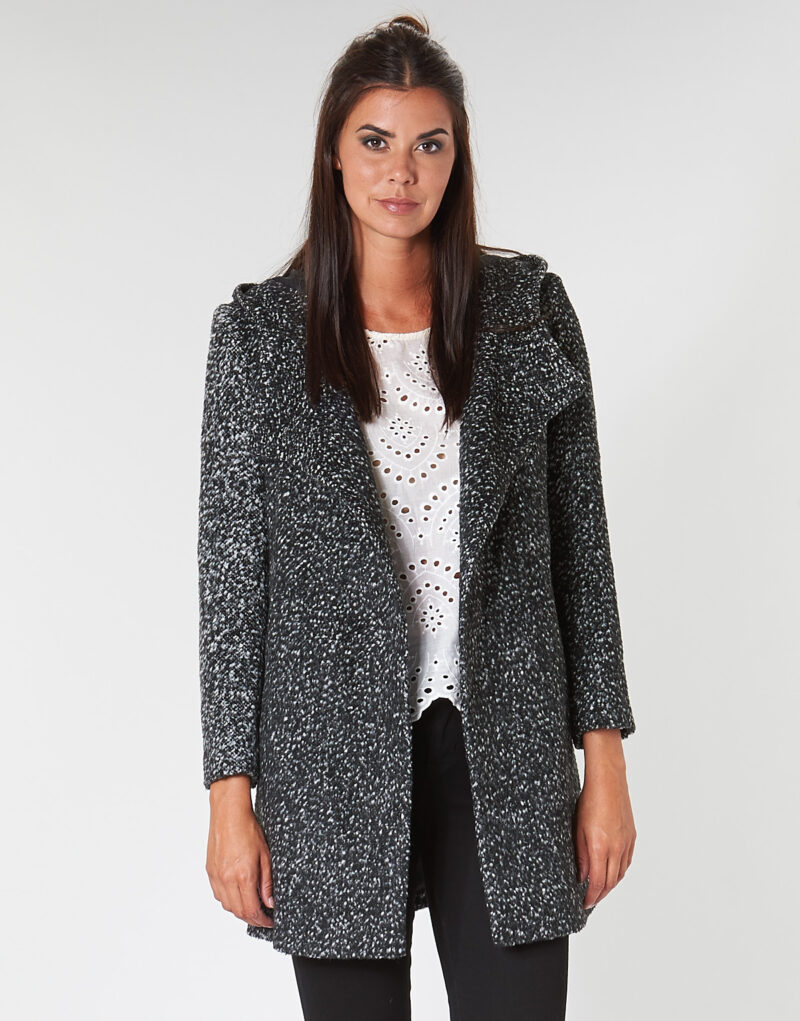 Coat Casual Attitude LOUA Grey Mantelle Donna - 2