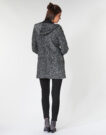 Coat Casual Attitude LOUA Grey Mantelle Donna - 4