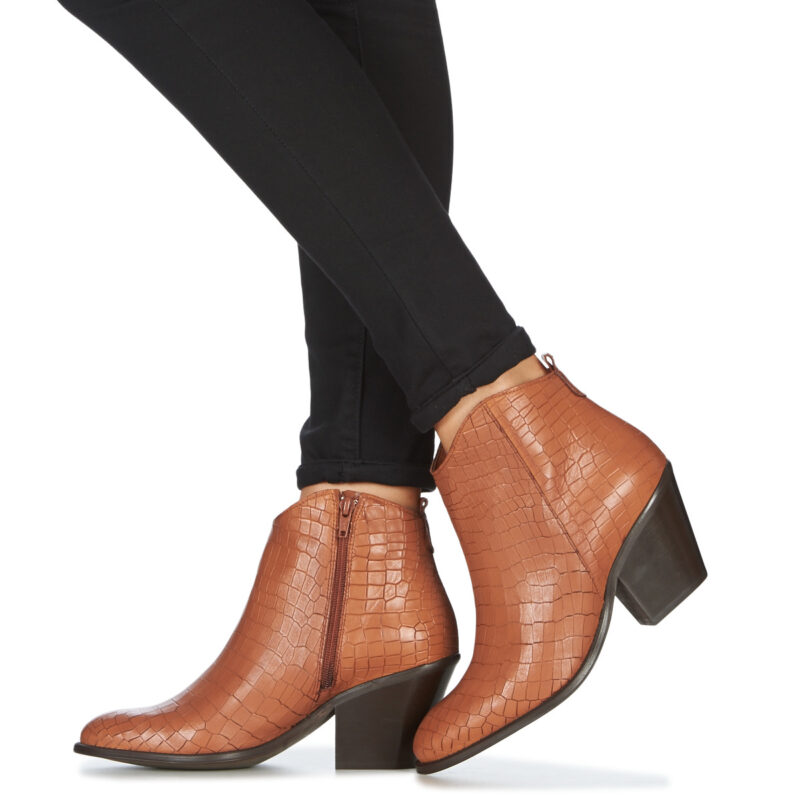 Fericelli LISA Brown Women's Ankle Boots - 8