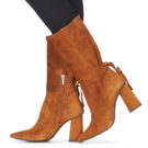Fericelli LUCIANA Marrone Stivali con tacco Donna - 8