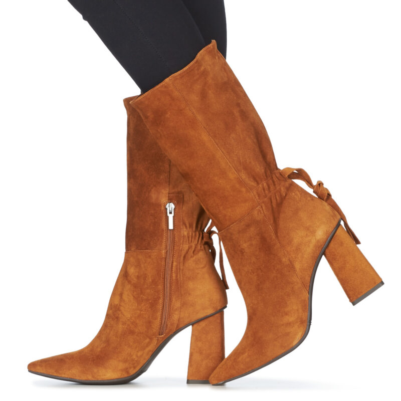 Fericelli LUCIANA Marrone Stivali con tacco Donna - 8
