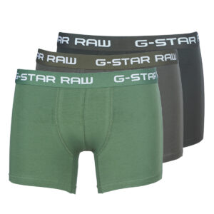 Boxer  G-Star Raw  CLASSIC TRUNK CLR 3 PACK  Verde -  Boxer Uomo