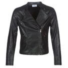 Giacca in pelle Moony Mood LAVINE Nero Giacche in pelle Donna - 1
