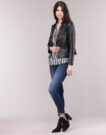 Giacca in pelle Moony Mood LAVINE Nero Giacche in pelle Donna - 3