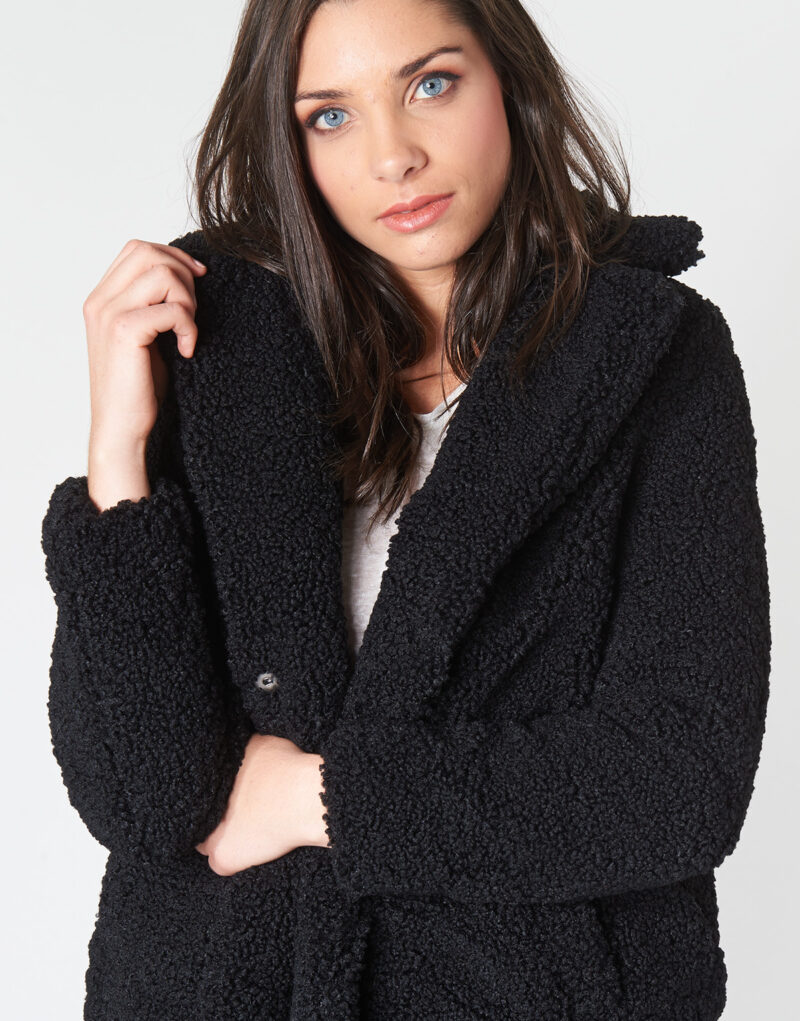 Mantella Noisy May NMGABI Nero Mantelle Donna - 5