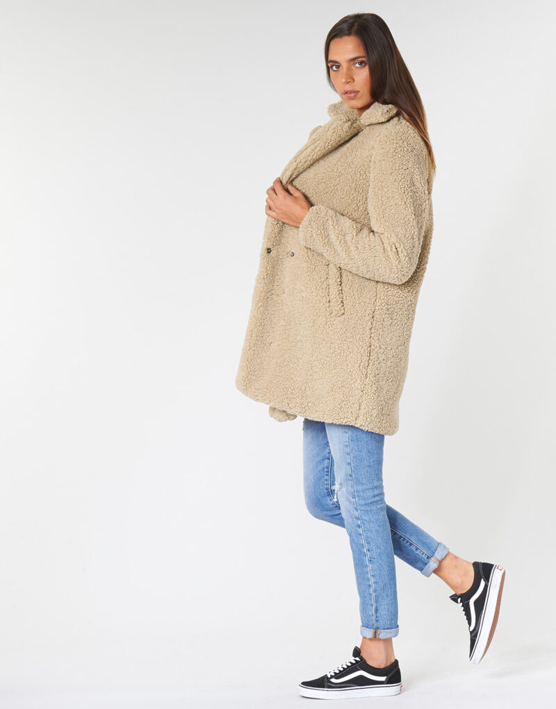 Mantella Noisy May NMGABI Beige Mantelle Donna - 3