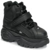 Buffalo  1348  Nero -  Sneakers alte Donna