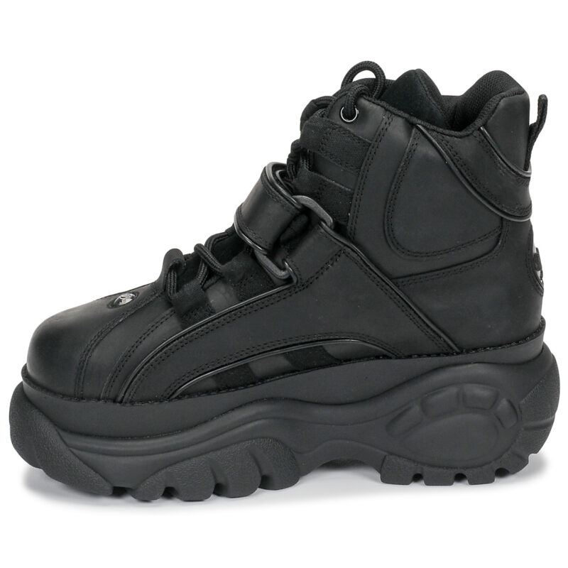 Buffalo 1348 Nero Sneakers alte Donna - 4