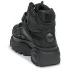 Buffalo 1348 Nero Sneakers alte Donna - 5