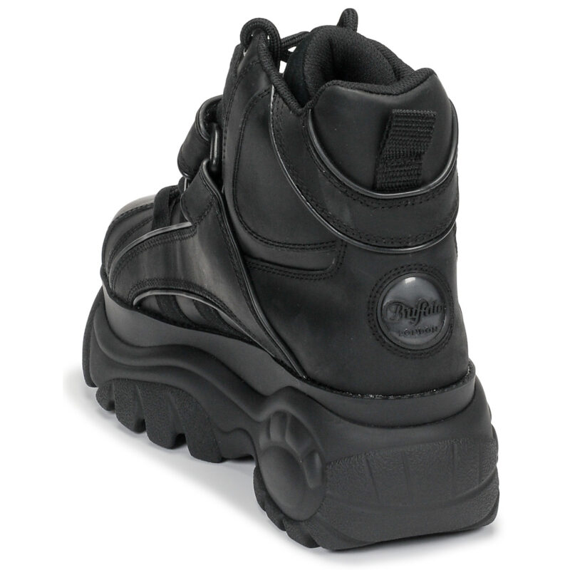 Buffalo 1348 Nero Sneakers alte Donna - 5
