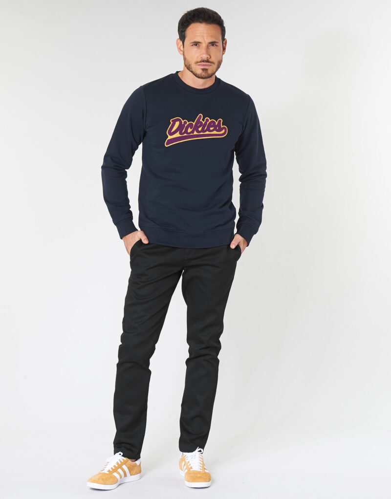 Pantaolini dritti Dickies SLIM FIT WORK PNT Nero Pantaolini dritti Uomo - 2