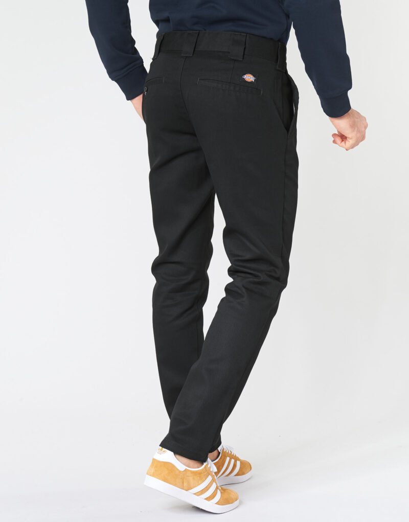 Pantaolini dritti Dickies SLIM FIT WORK PNT Nero Pantaolini dritti Uomo - 4