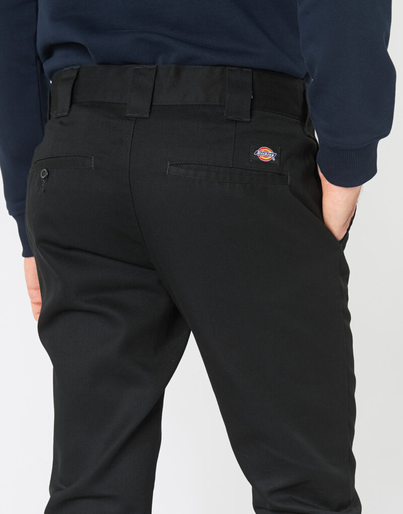 Pantaolini dritti Dickies SLIM FIT WORK PNT Nero Pantaolini dritti Uomo - 5