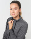 Sweatshirts Only Play ONPELINA Grigio Felpe Donna - 5