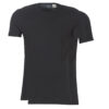 T-shirt Levis SLIM 2PK CREWNECK 1 Nero T-shirt maniche corte Uomo