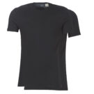 T-shirt Levis SLIM 2PK CREWNECK 1 Nero T-shirt maniche corte Uomo - 1