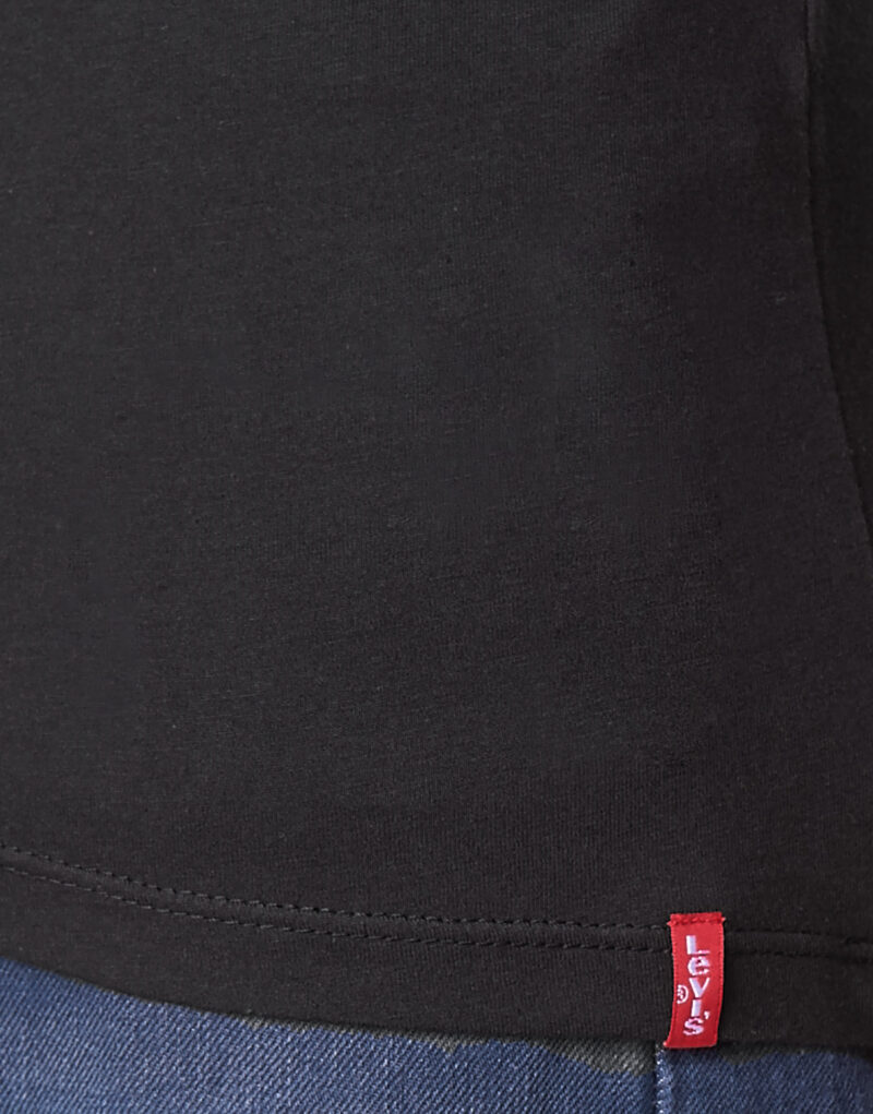 T-shirt Levis SLIM 2PK CREWNECK 1 Nero T-shirt maniche corte Uomo - 6