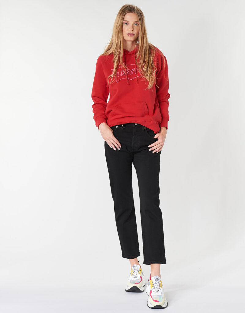 Jeans boyfriend Levis 501 CROP Nero Jeans boyfriend Donna - 2