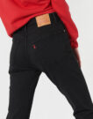 Jeans boyfriend Levis 501 CROP Nero Jeans boyfriend Donna - 5