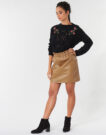 Gonne corte Betty London LILI Marrone Gonne corte Donna - 3